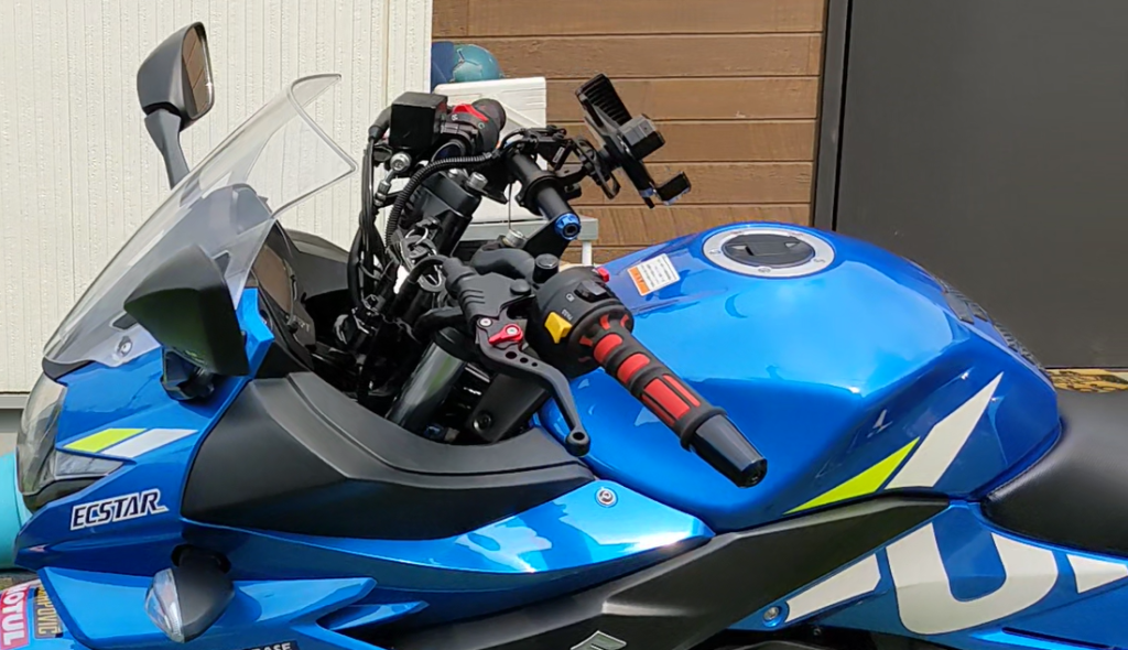 私のGSX250R紹介！おすすめカスタム！マフラーやスクリーン、ついでに足つきも。
