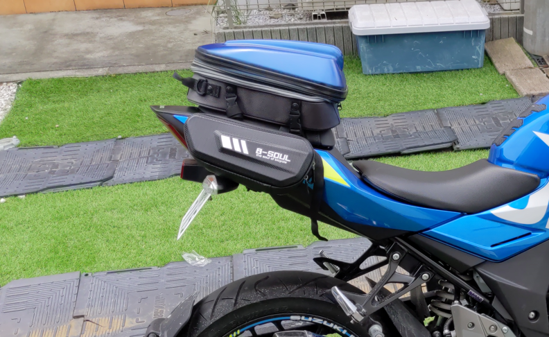 私のGSX250R紹介！おすすめカスタム！マフラーやスクリーン、ついでに足つきも。