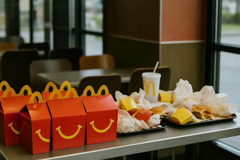 ハッピーセット ポケカの大量購入・食品廃棄・転売問題を解説。売り切れやメルカリ転売の背景、現場での安全な対処法と通報のポイントを紹介します。